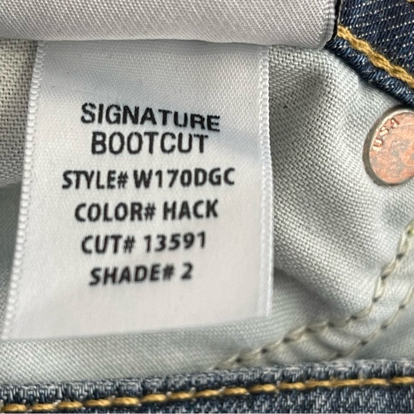 Hudson Jeans Women’s Size 26 Signature Bootcut Medium Wash - Picture 8 of 11